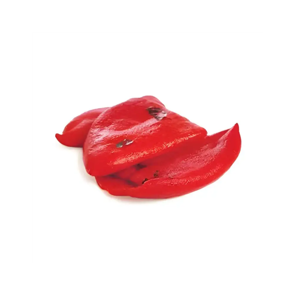 pimientos del piquillo rojos y carnosos asados a la leña en nuestra colección de pimientos