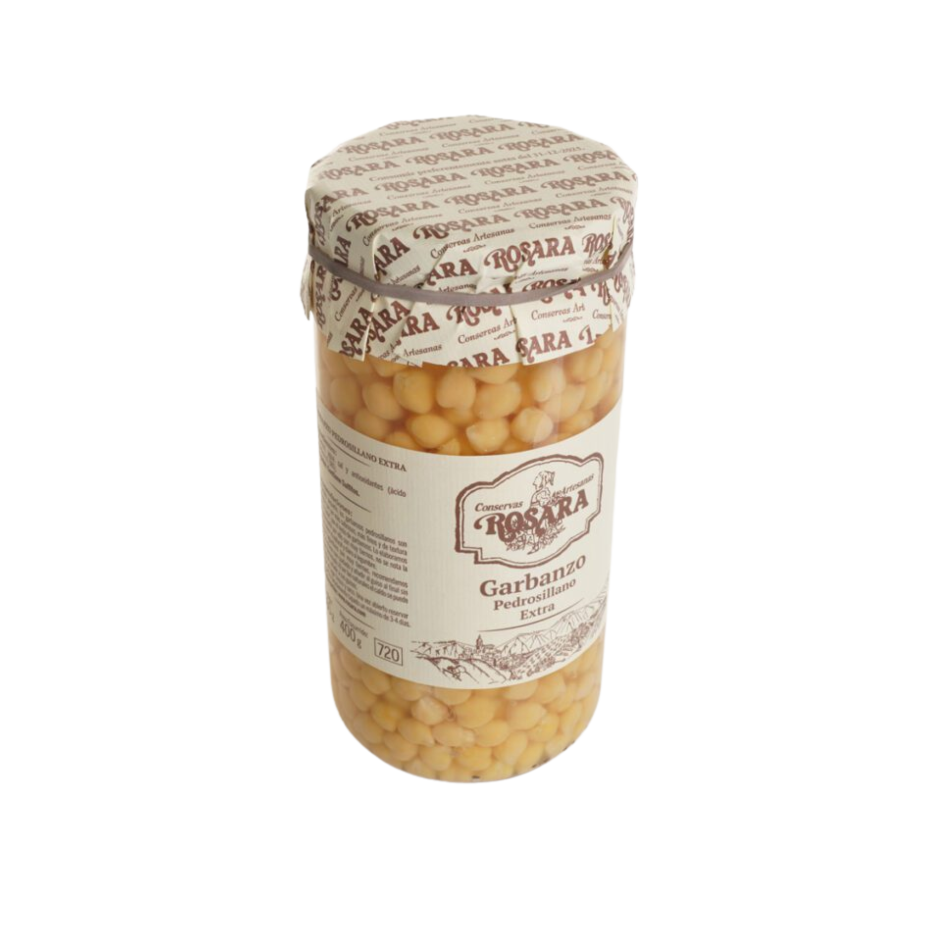 Garbanzo Pedrosillano tarro 720 ml | Conservas Rosara Conservas Rosara
