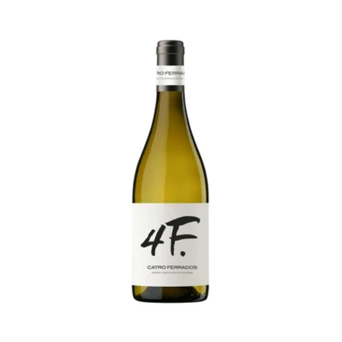 Botella de vino blanco Catro Ferrados, D.O. Ribeiro
