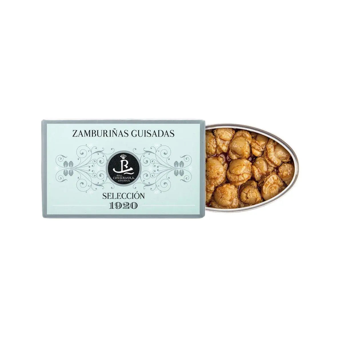 Zamburiñas Guisada | Real Conservera Española 1920 Real Conservera Española La Tienda de las Conservas