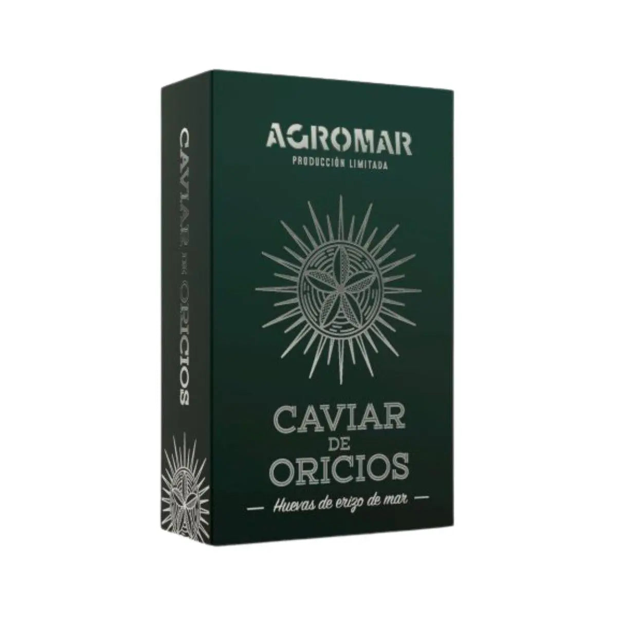 Lata OL-120 de 120 g de caviar de oricios de Conservas Agromar