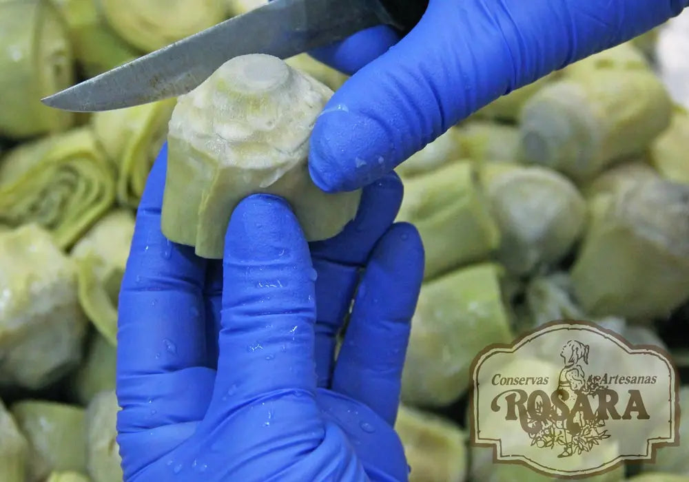 Corazones de alcachofa en aceite 6/12 uds | Conservas Rosara Conservas Rosara