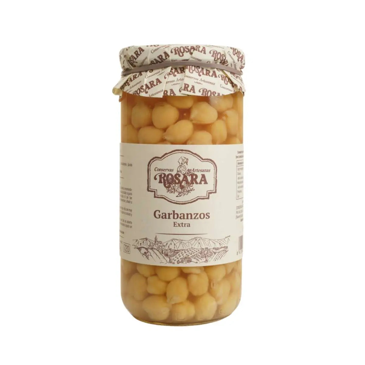 Garbanzo al natural tarro 720 ml | Conservas Rosara Conservas Rosara