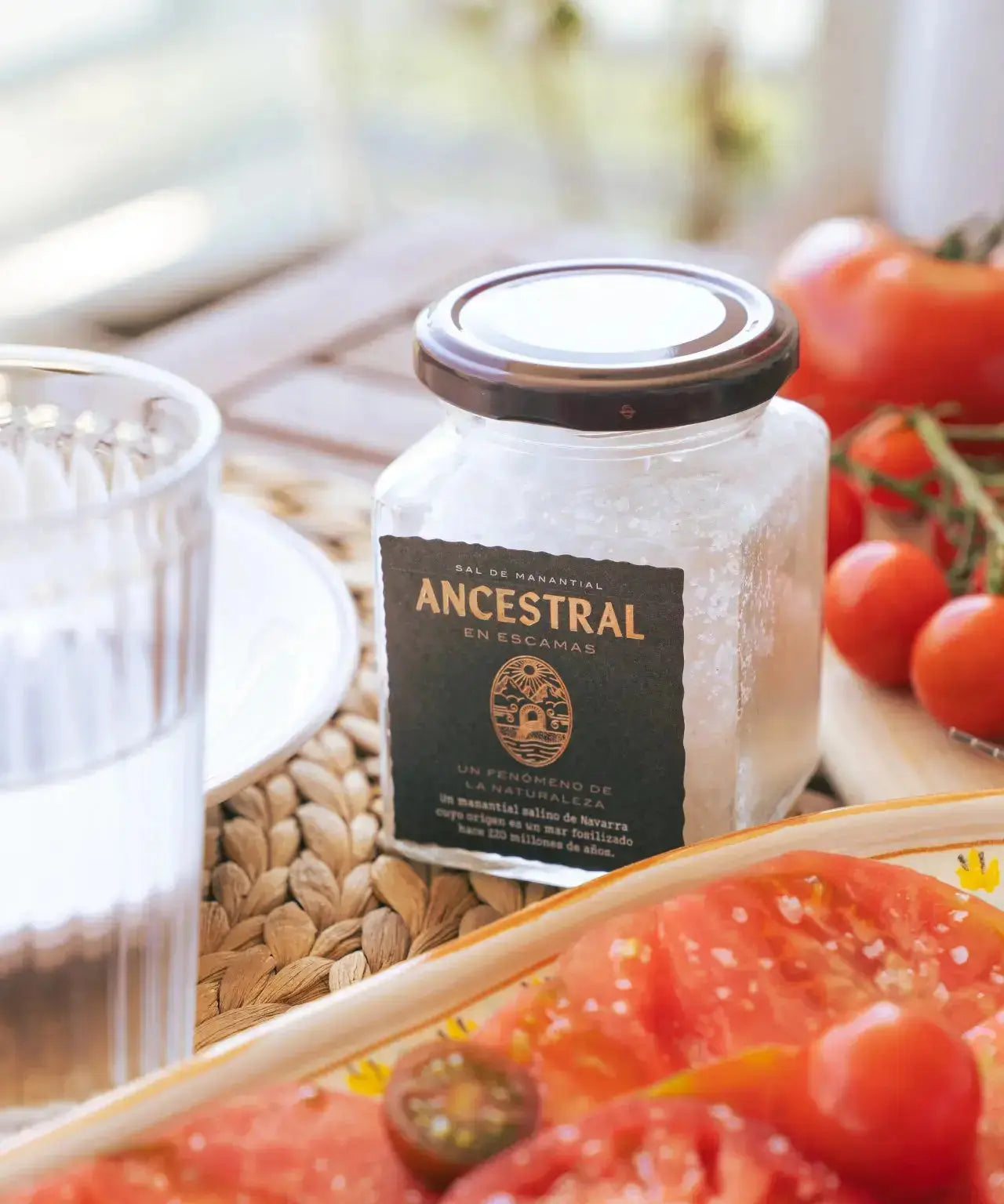 Escamas de Sal de Manantial Sal de manantial Ancestral