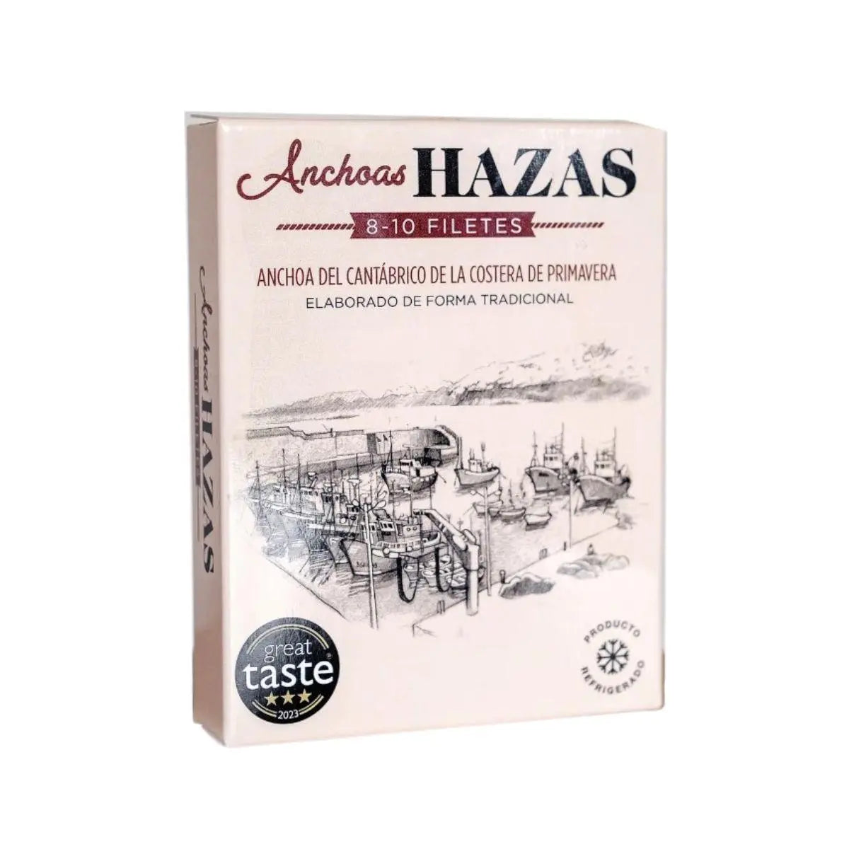 Anchoas del Cantábrico en Aceite de Oliva 8/10 filetes | Conservas Hazas Hazas La Tienda de las Conservas