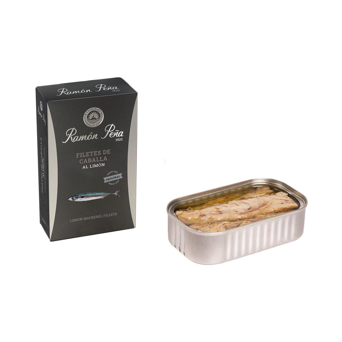 Filetes de Caballa al Limón  Conservas Ramón Peña