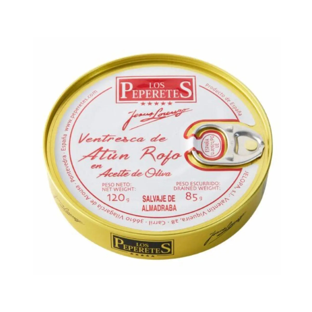 Ventresca de Atún Rojo en Aceite de Oliva | Conservas Los Peperetes