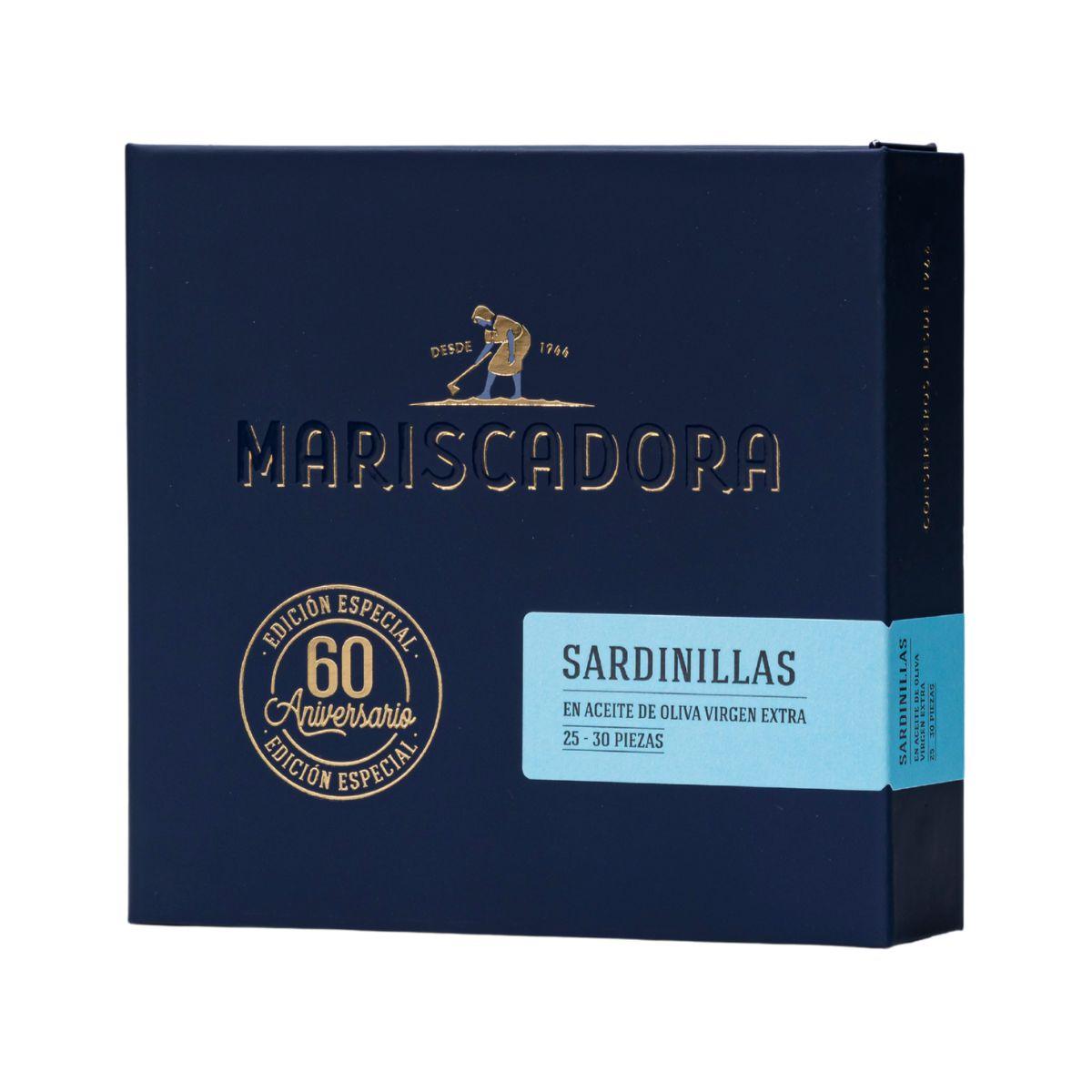 Conserva de sardinillas Mariscadora en aceite de oliva virgen extra