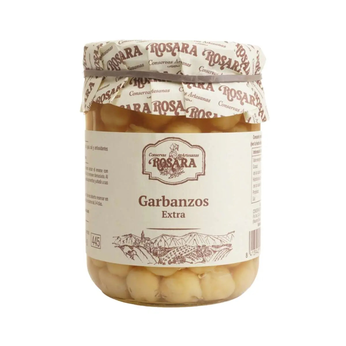 Garbanzo al natural tarro 445 ml | Conservas Rosara Conservas Rosara