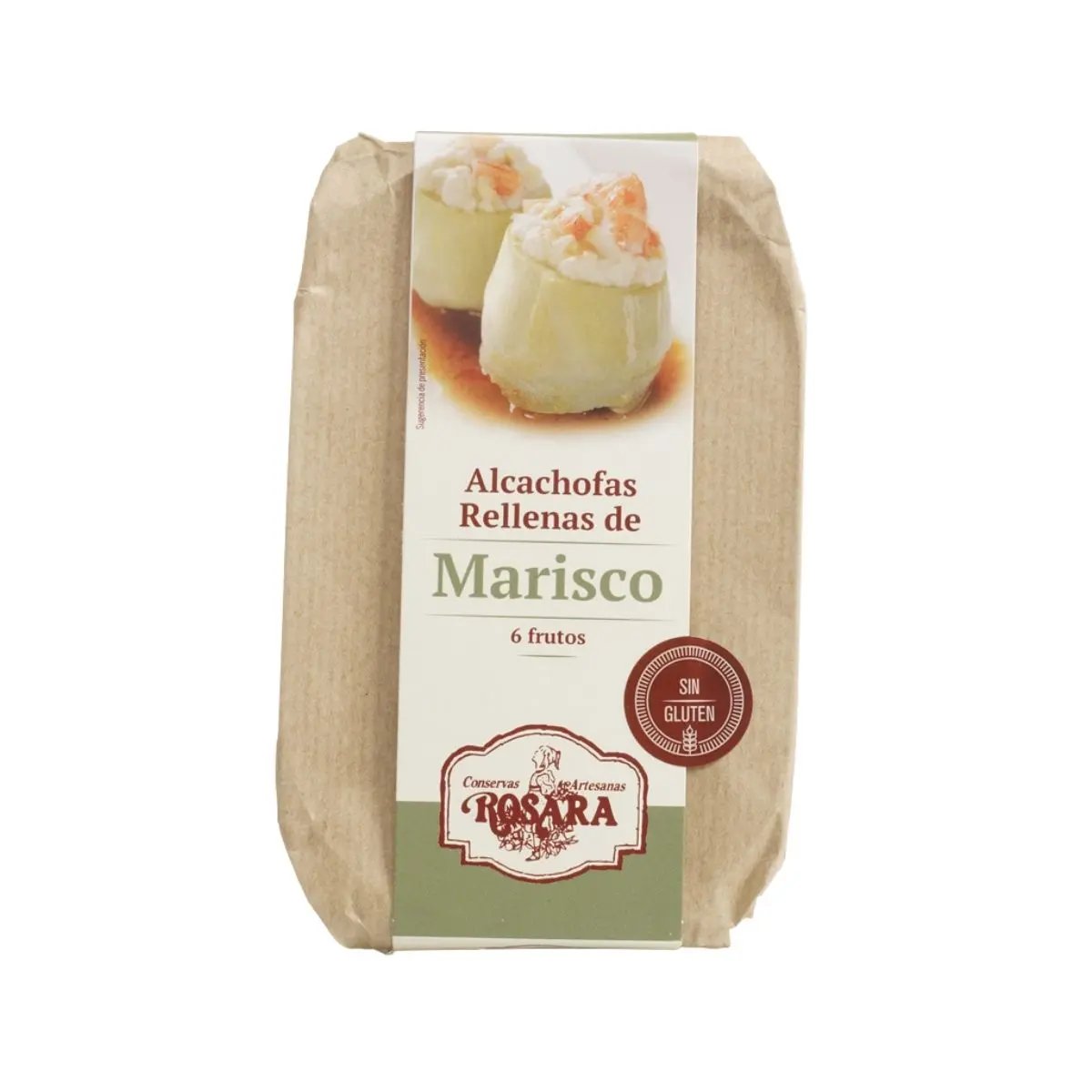 Alcachofa rellena de marisco | ROSARA Conservas Rosara