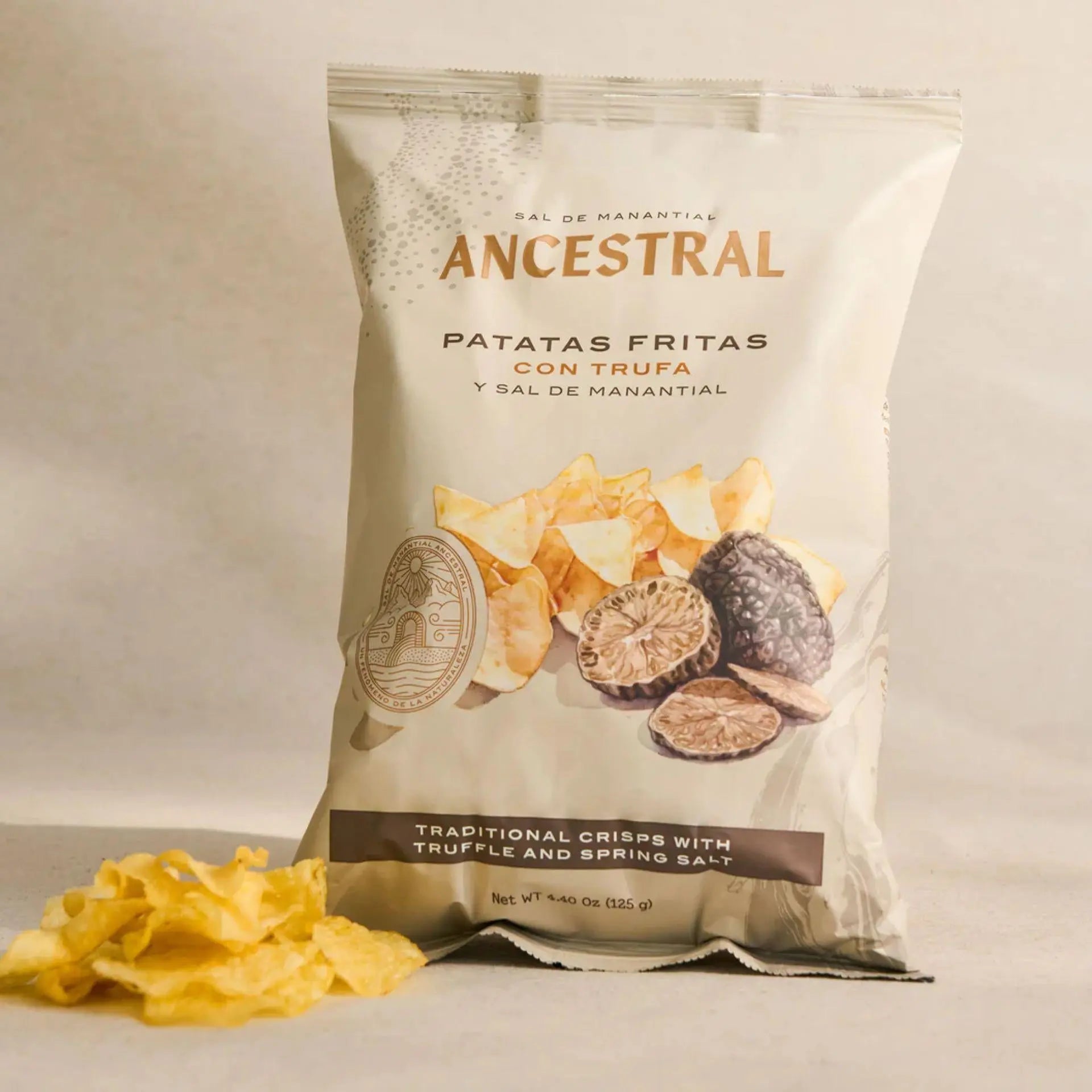 Patatas Fritas con Trufa y Sal de Manantial Ancestral