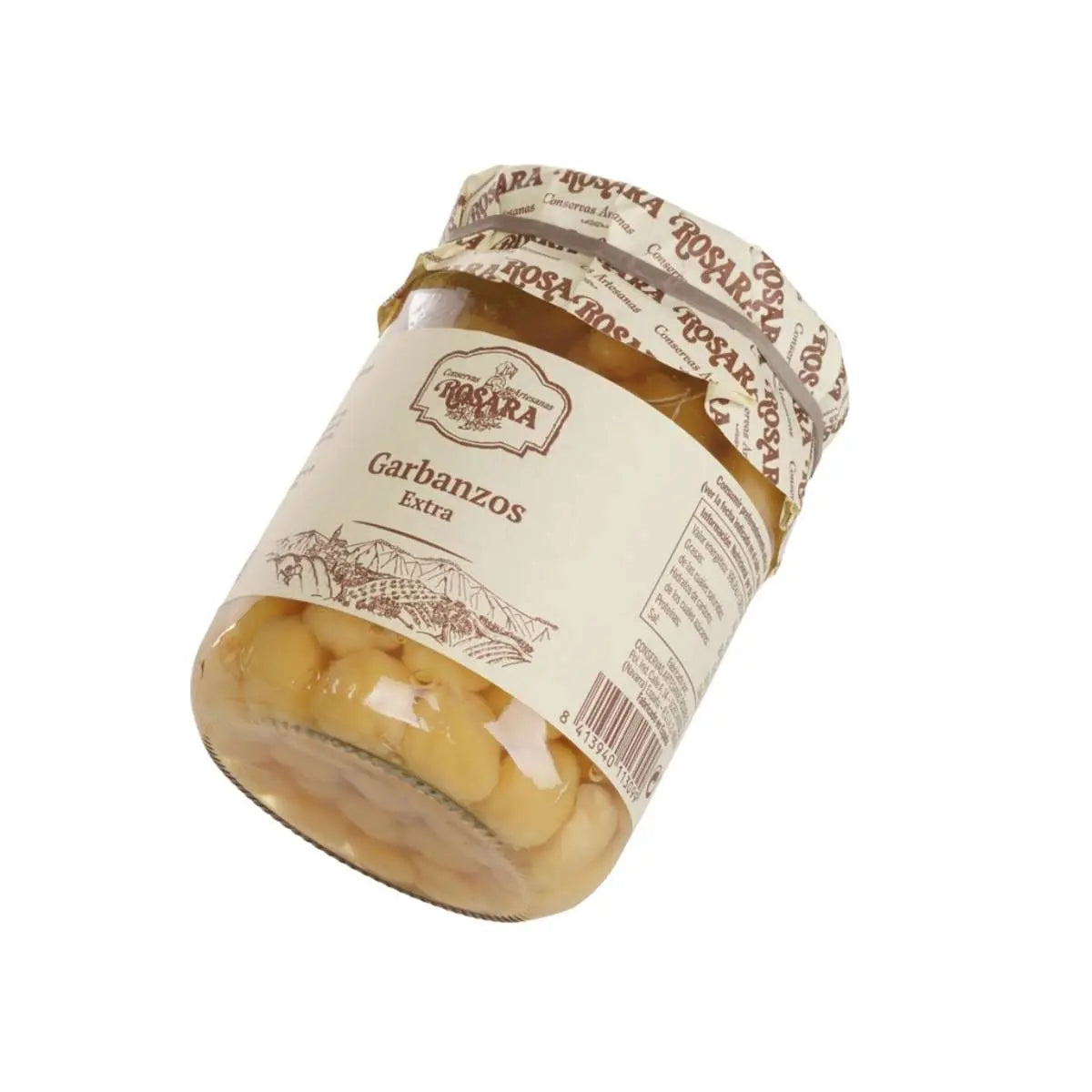 Garbanzo al natural tarro 445 ml | Conservas Rosara Conservas Rosara
