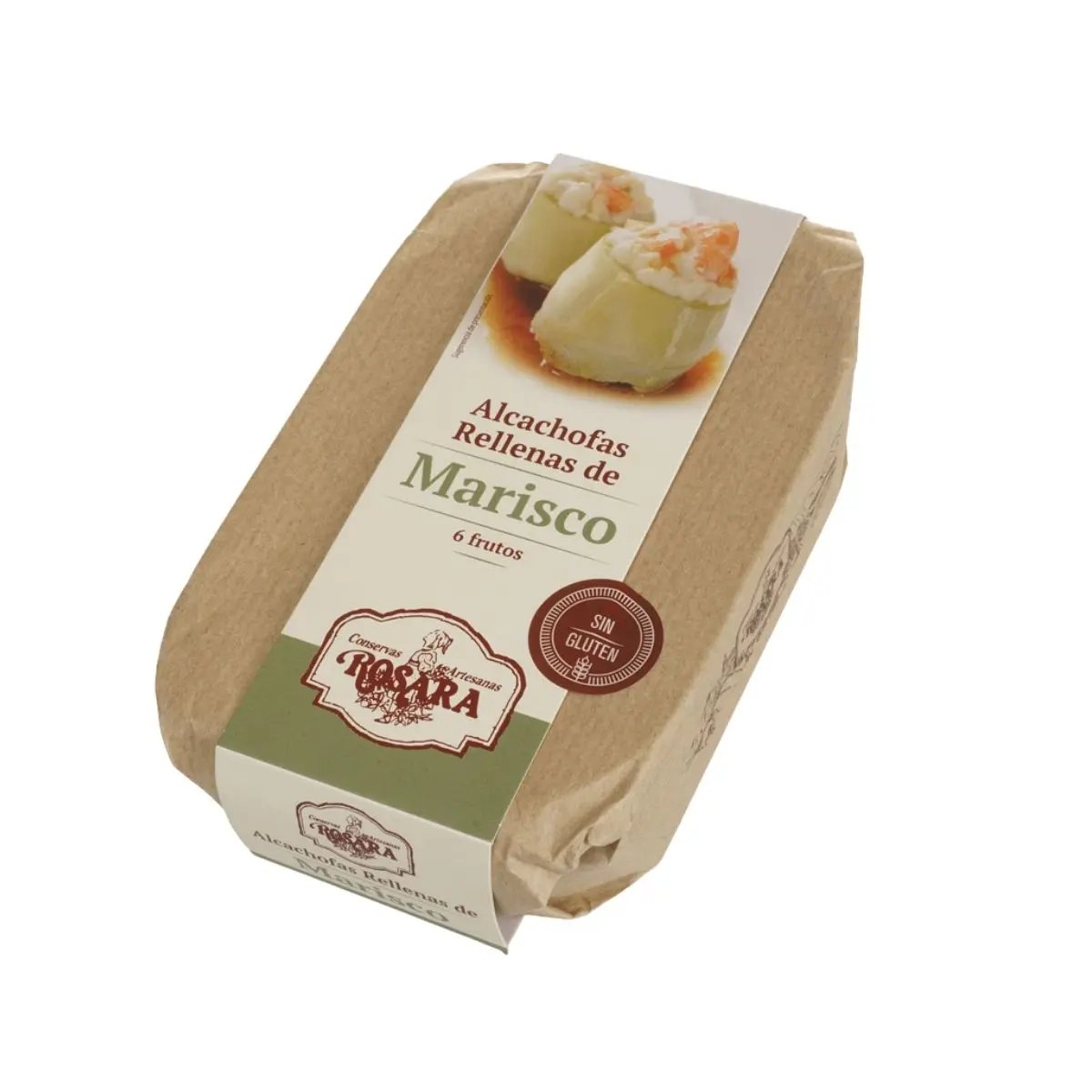 Alcachofa rellena de marisco | ROSARA Conservas Rosara