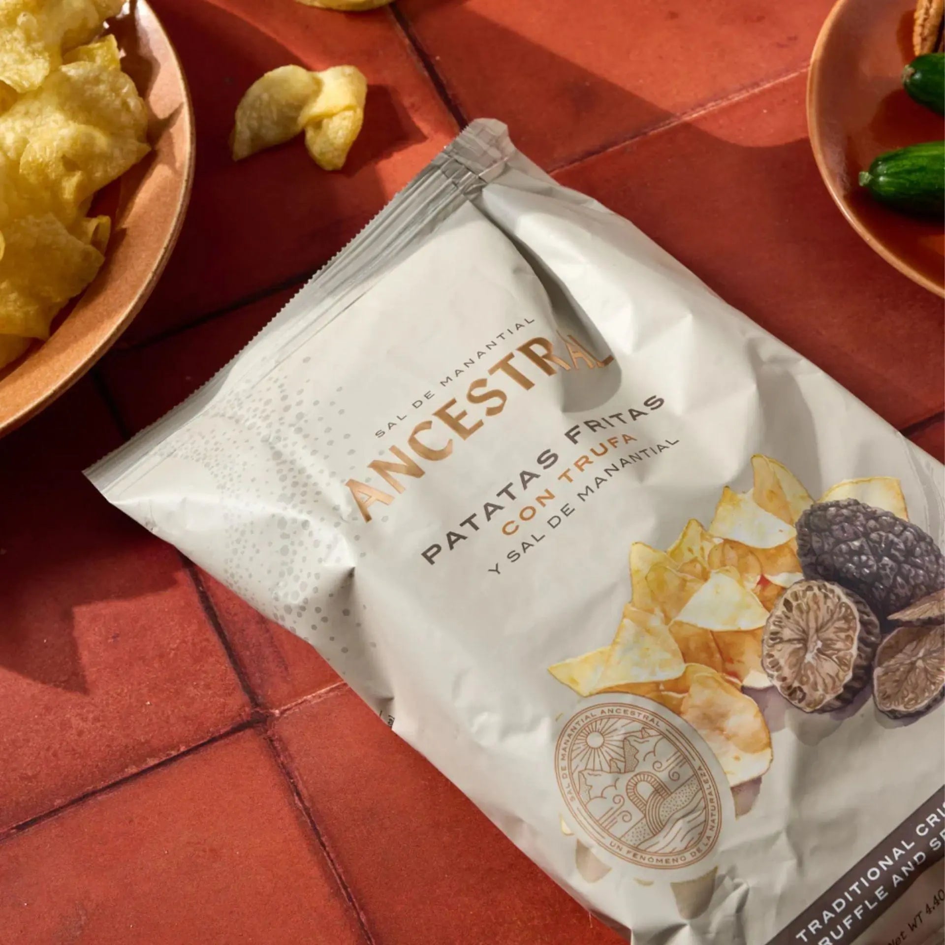 Patatas Fritas con Trufa y Sal de Manantial Ancestral