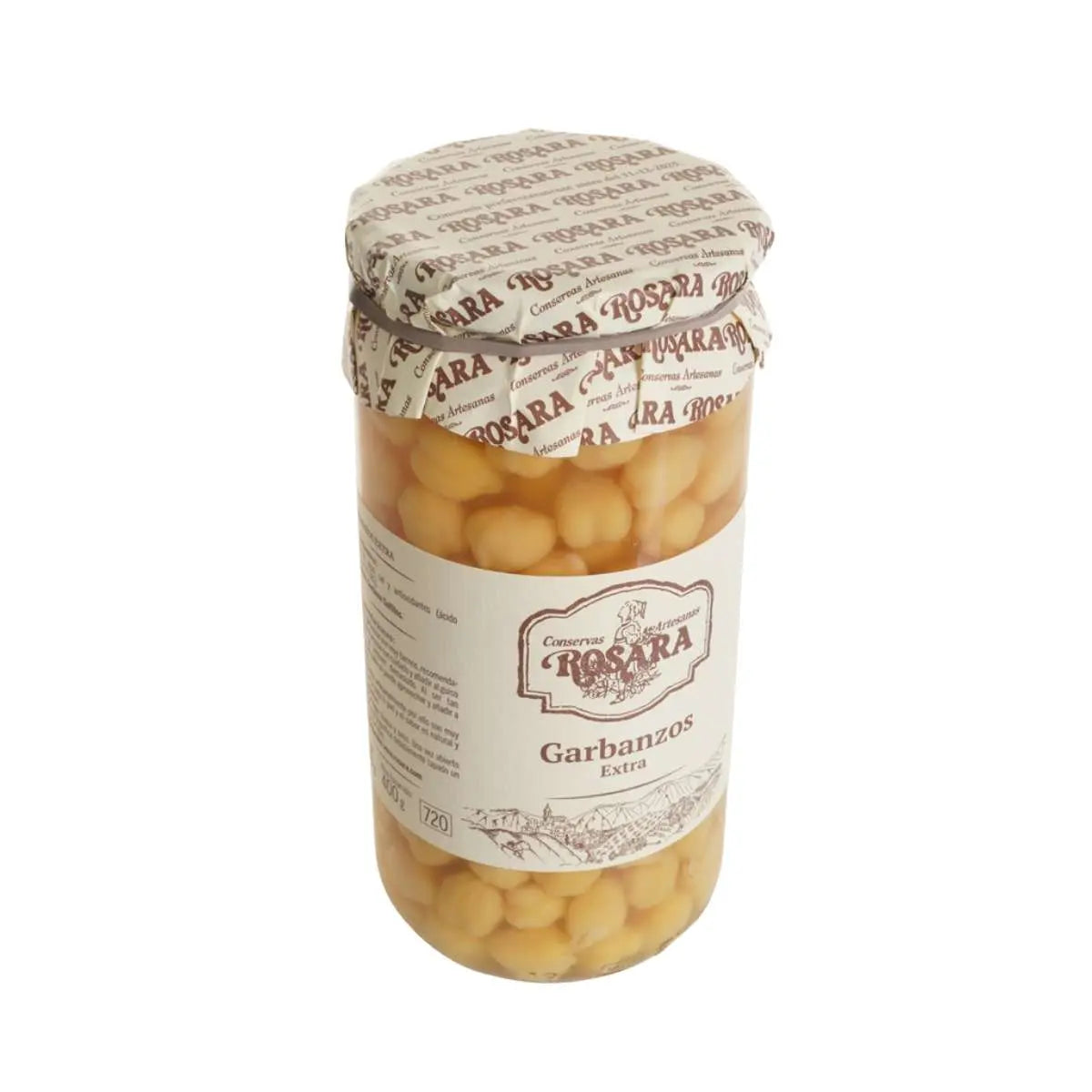 Garbanzo al natural tarro 720 ml | Conservas Rosara Conservas Rosara