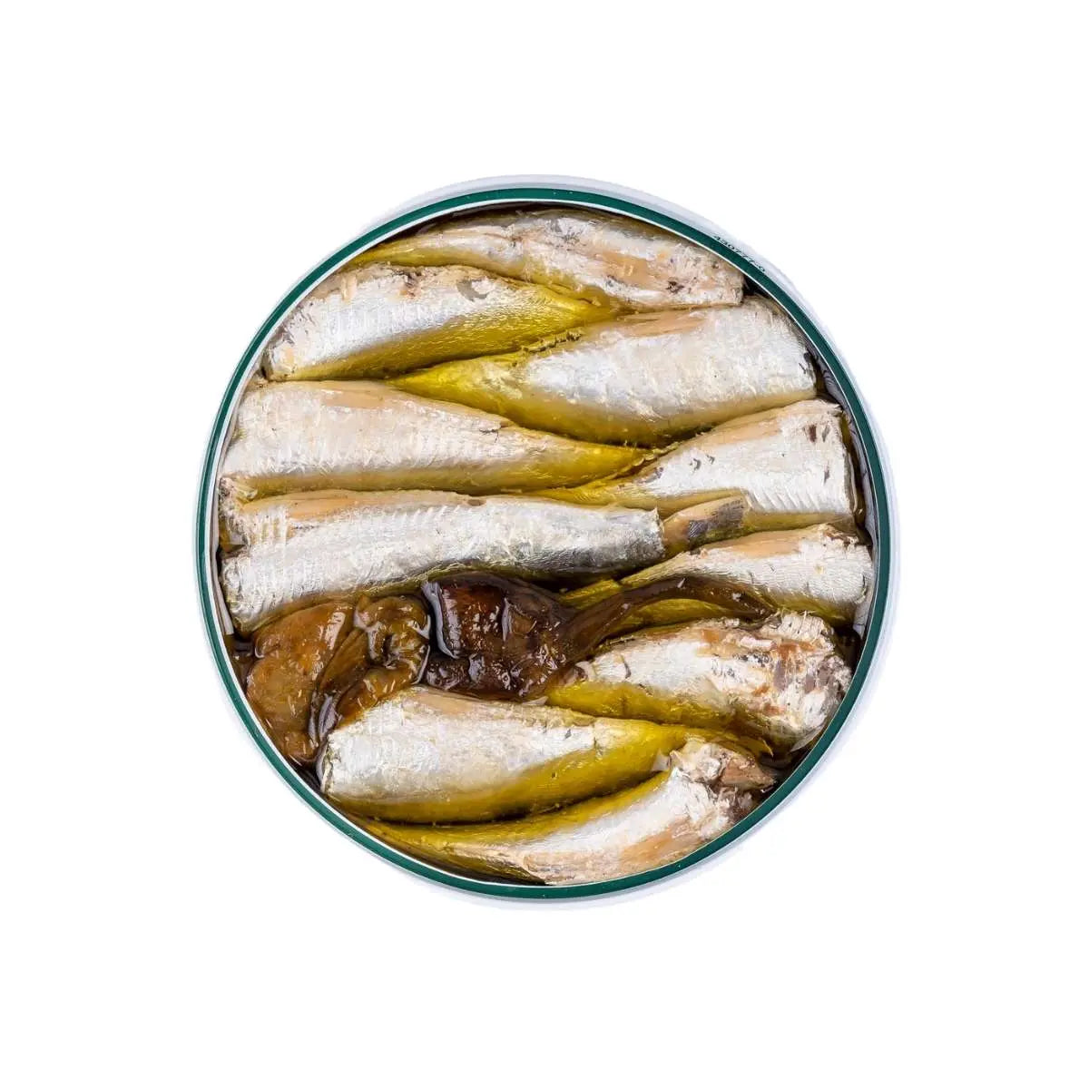 Sardinillas en AO con pimiento de Padrón | Conservas La Curiosa La Tienda de las Conservas