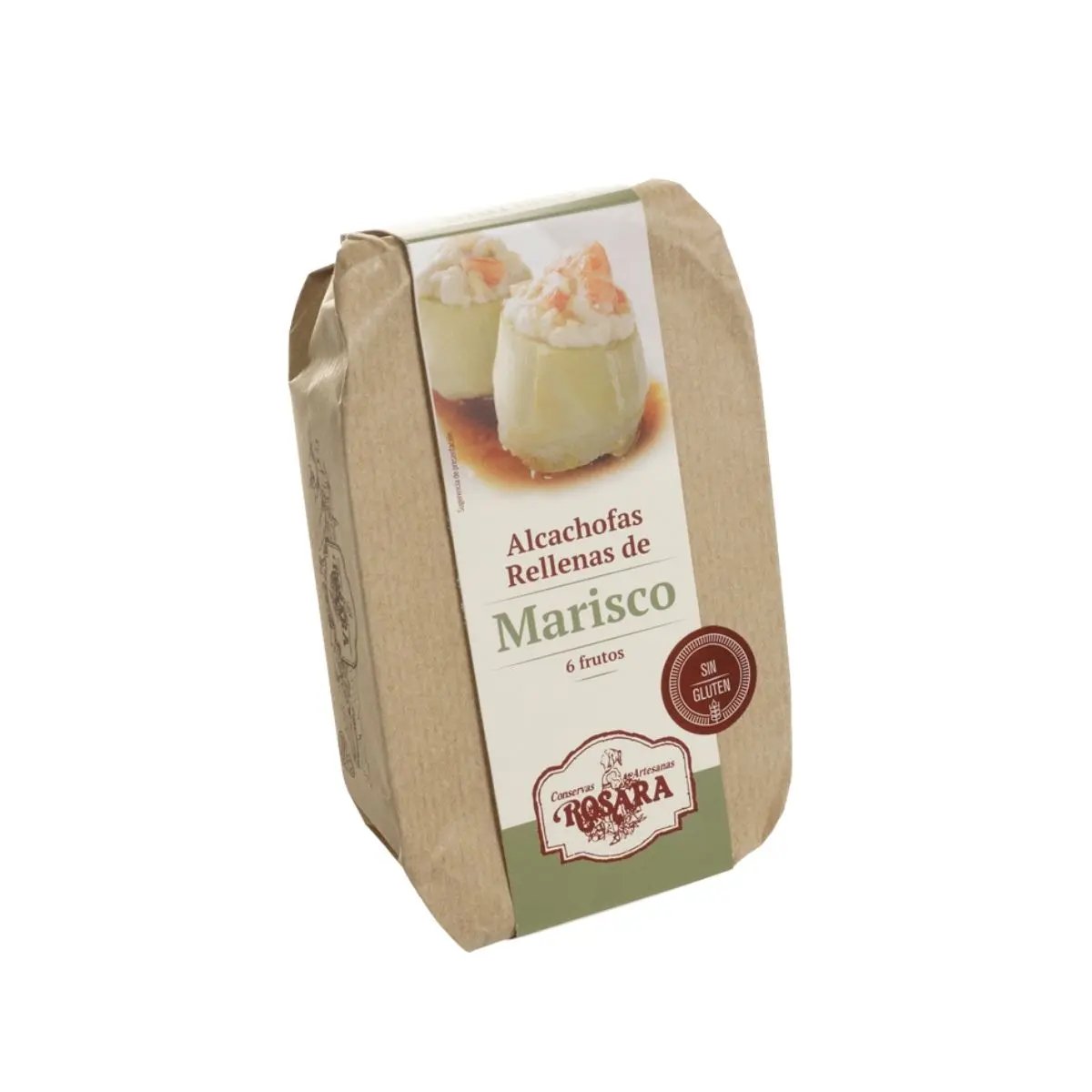 Alcachofa rellena de marisco | ROSARA Conservas Rosara