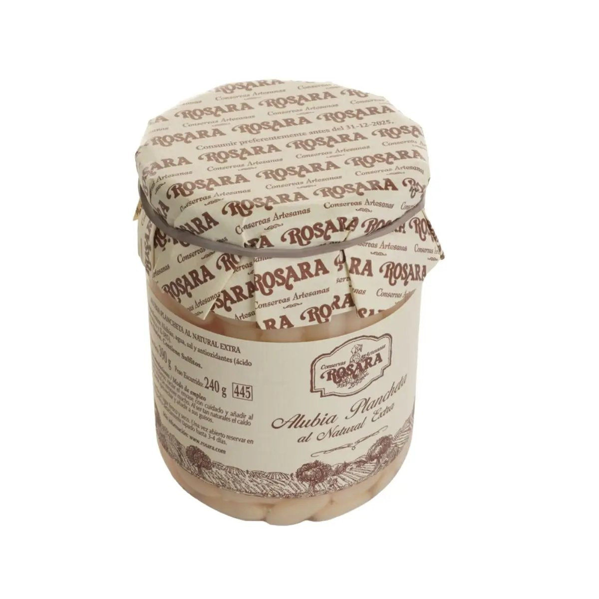 Alubia plancheta tarro 445 ml | Conservas Rosara Conservas Rosara