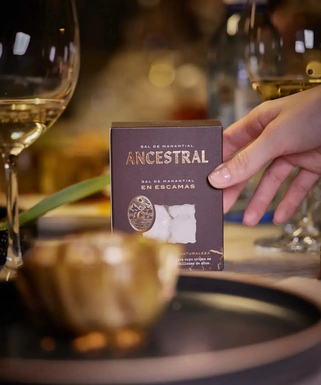 Escamas de Sal de Manantial Sal de manantial Ancestral