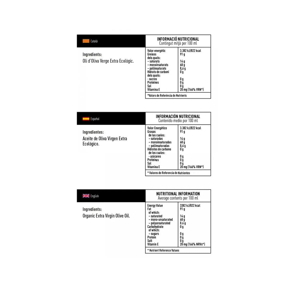Aceite de Oliva Virgen Extra Jan Roc (lecciana) 500 ml Jan Roc