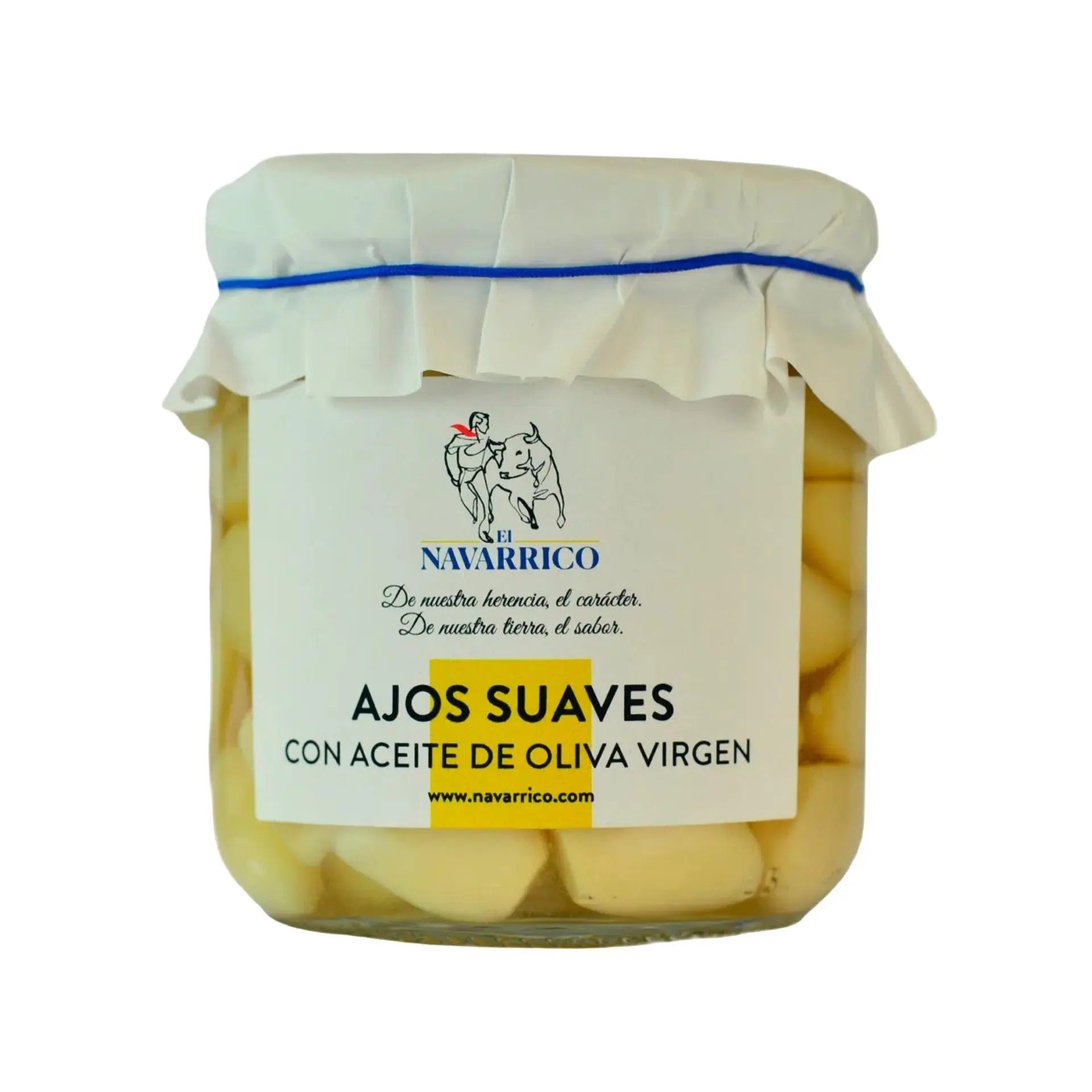Comprar Ajos Suaves El Navarrico | En AOVE - La Tienda de las Conservas