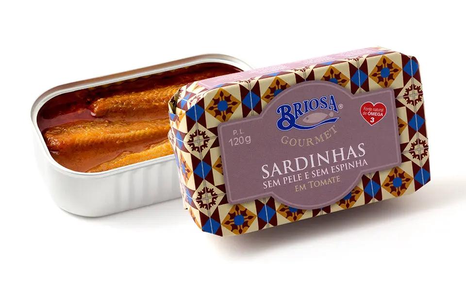 Sardinas sin piel y sin espina en tomate | Briosa Gourmet Briosa Gourmet