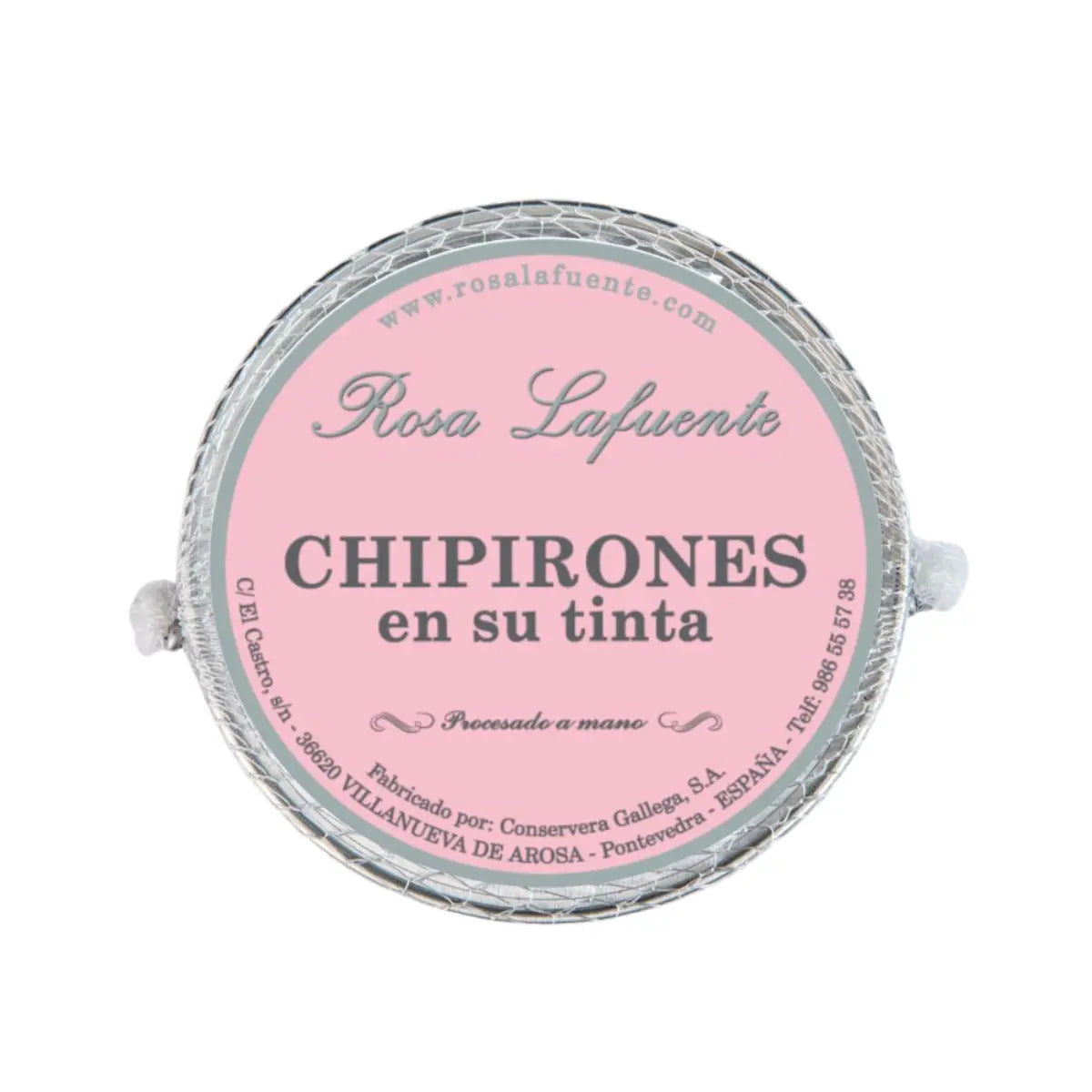 Chipirones en su tinta Conservas Rosa Lafuente