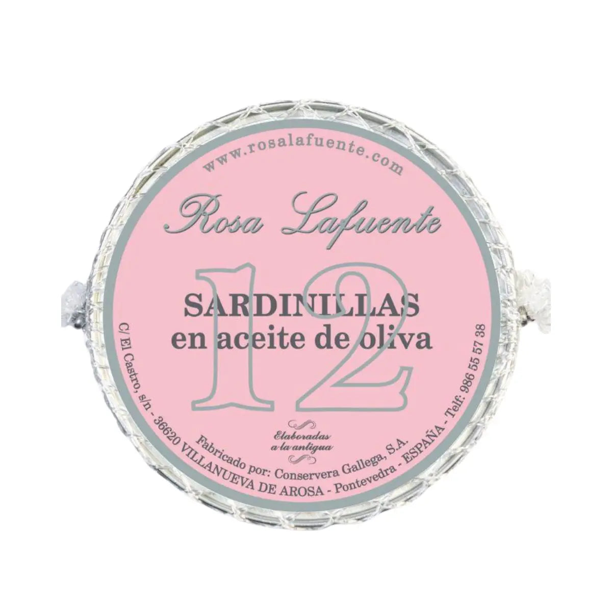 Sardinillas 12 pzas Conservas Rosa Lafuente