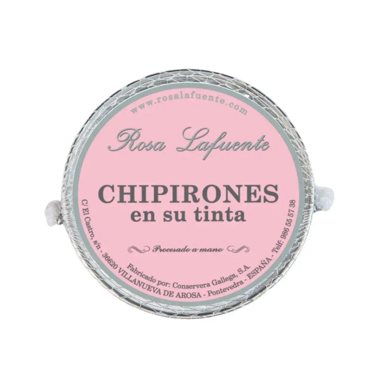Chipirones en su tinta Conservas Rosa Lafuente