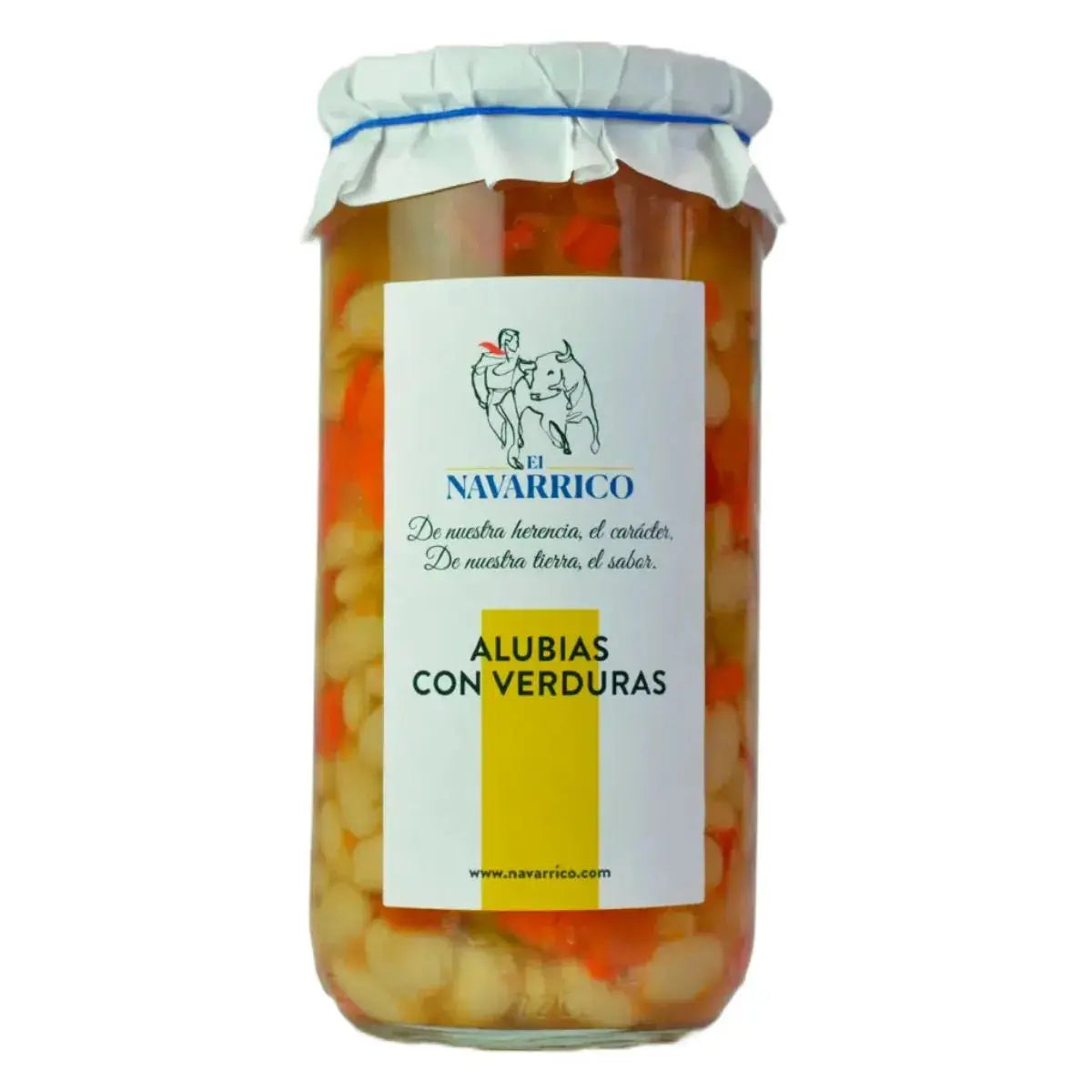 Alubias con verduras | Conservas El Navarrico Conservas El Navarrico