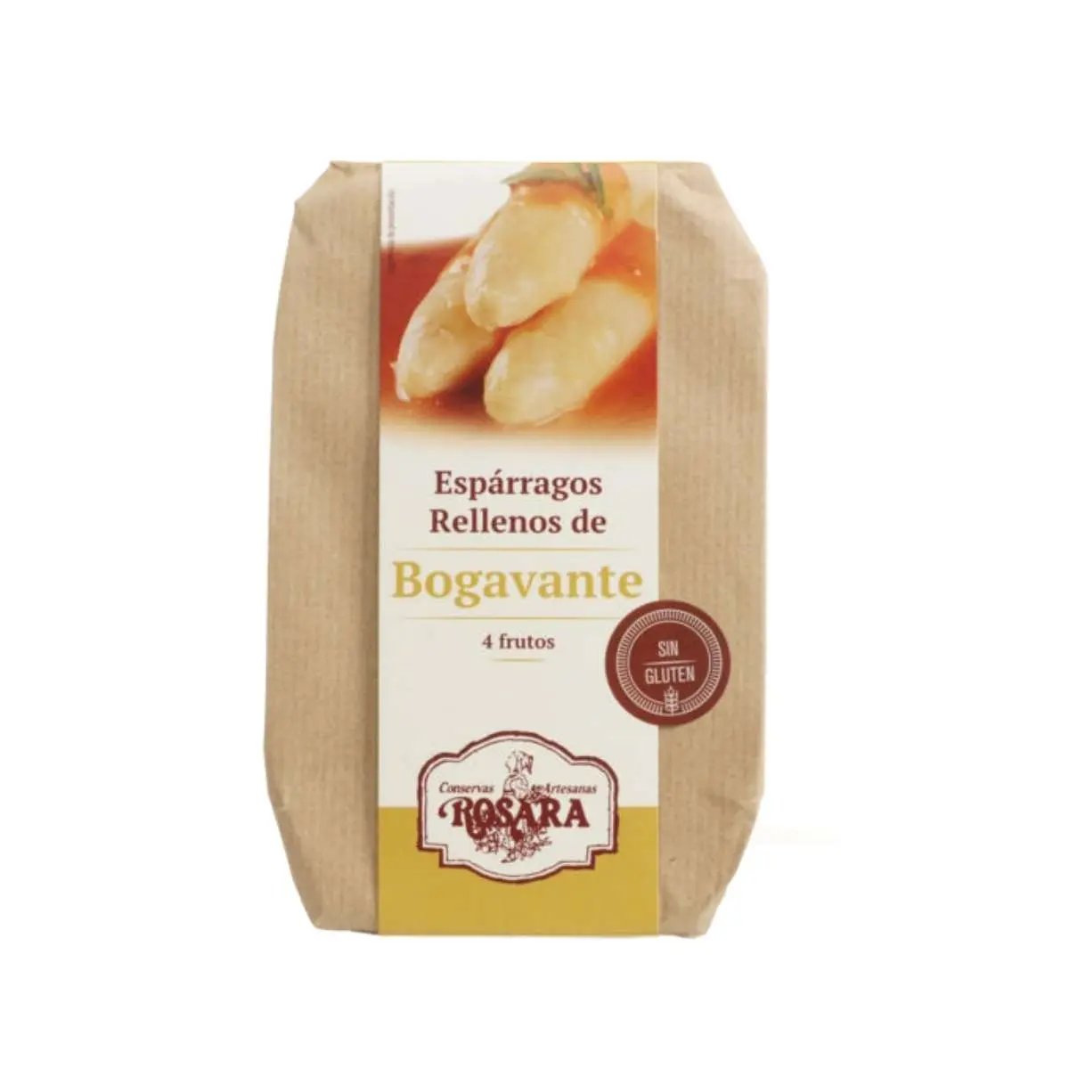 Esparragos rellenos de bogavante | Conservas ROSARA Conservas Rosara