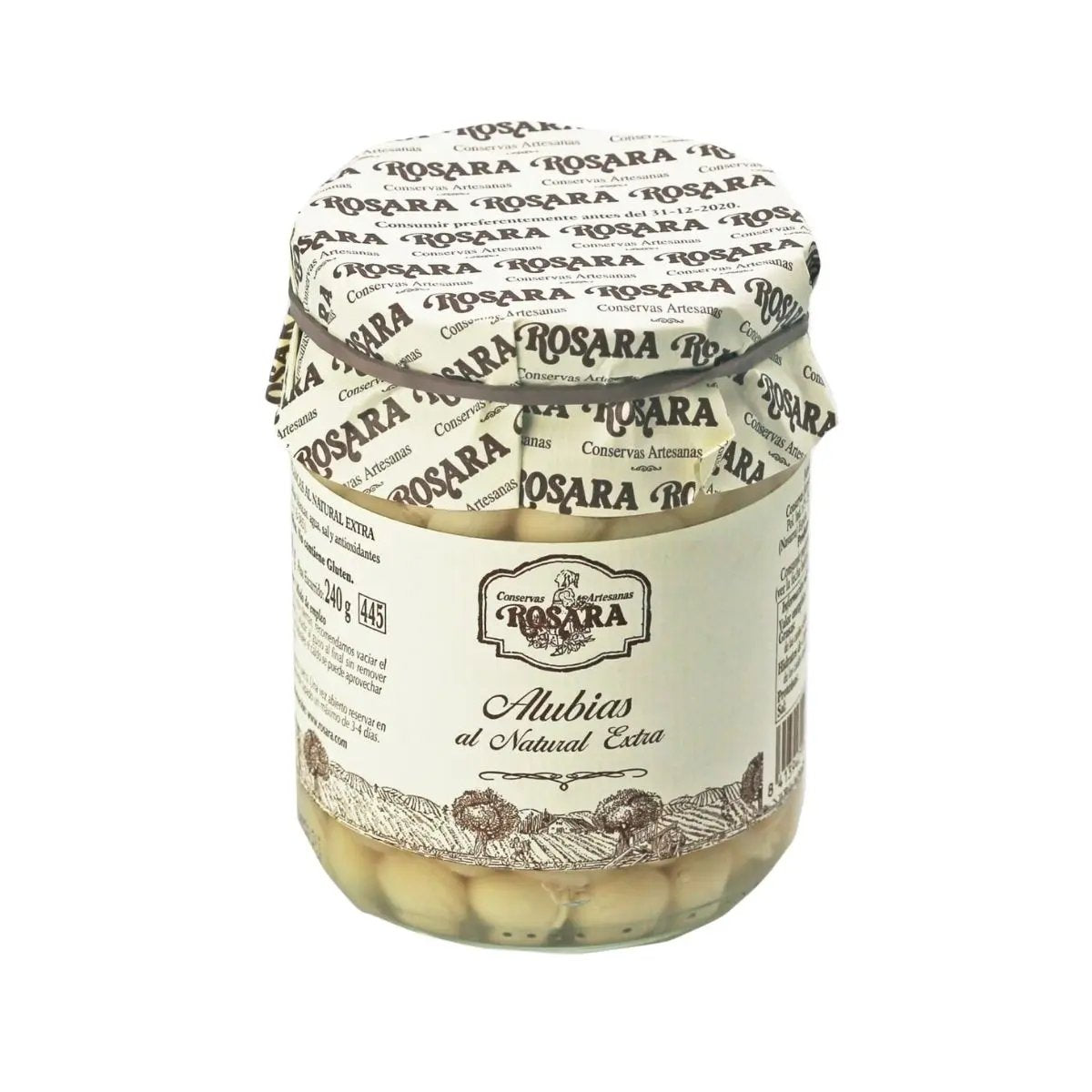 Alubia blanca tarro 1/2 Kgr | Conservas Rosara Conservas Rosara