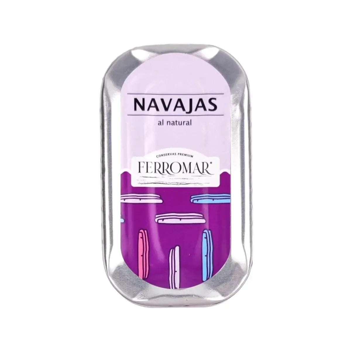 Navajas al Natural 6/8 piezas Conservas FerroMar
