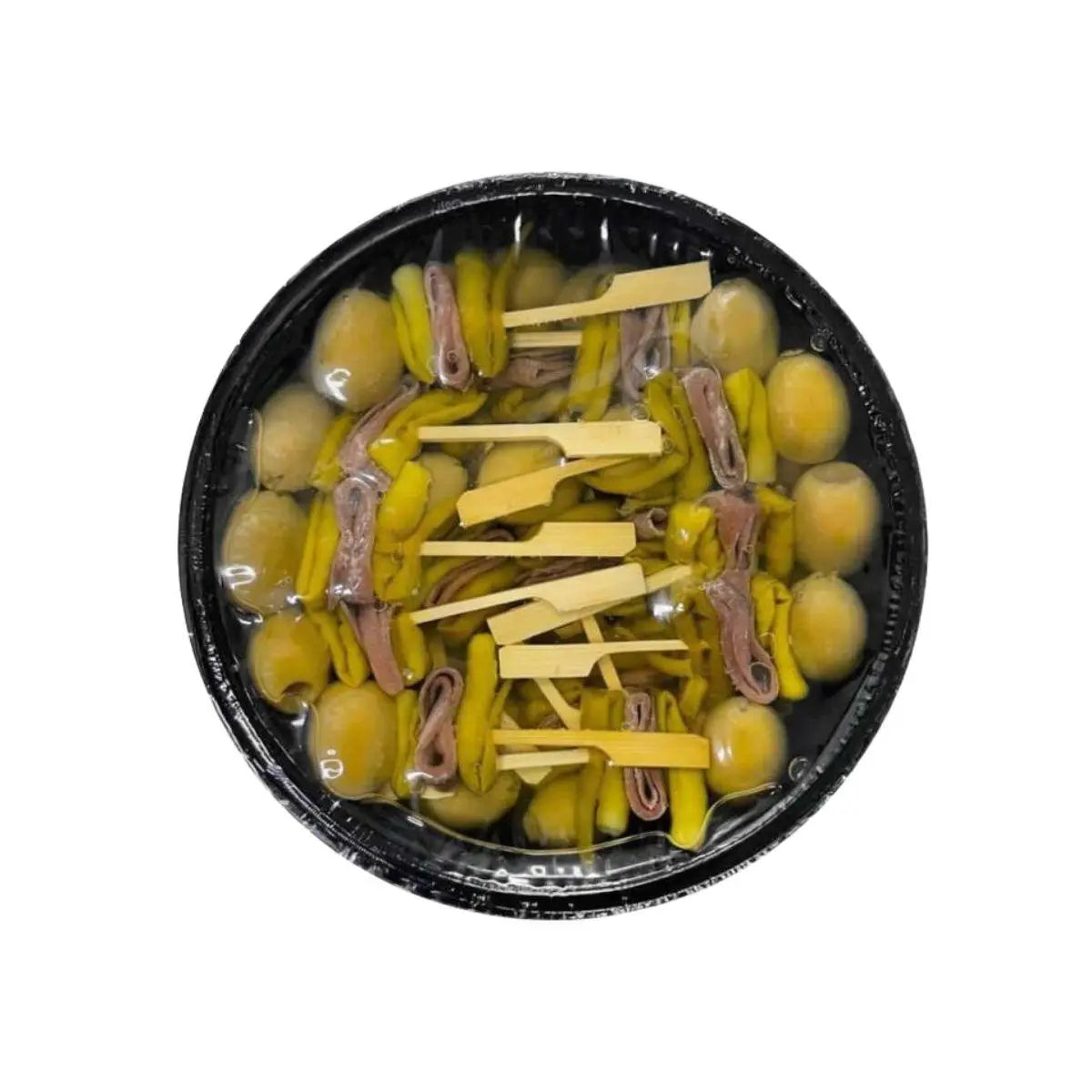 Pandereta de 25 gildas de anchoa de Olivias by Tast