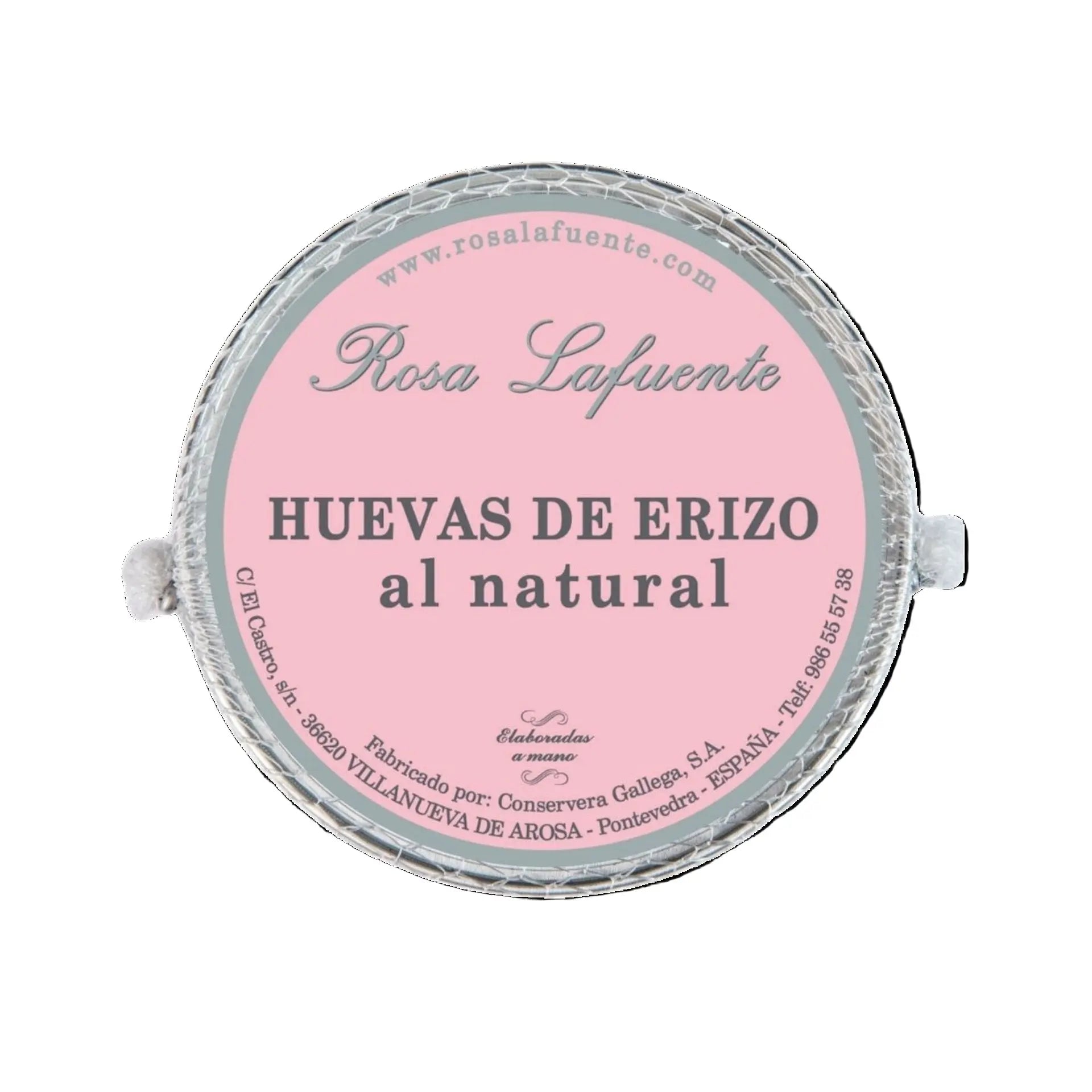Huevas de erizo al natural Rosa Lafuente
