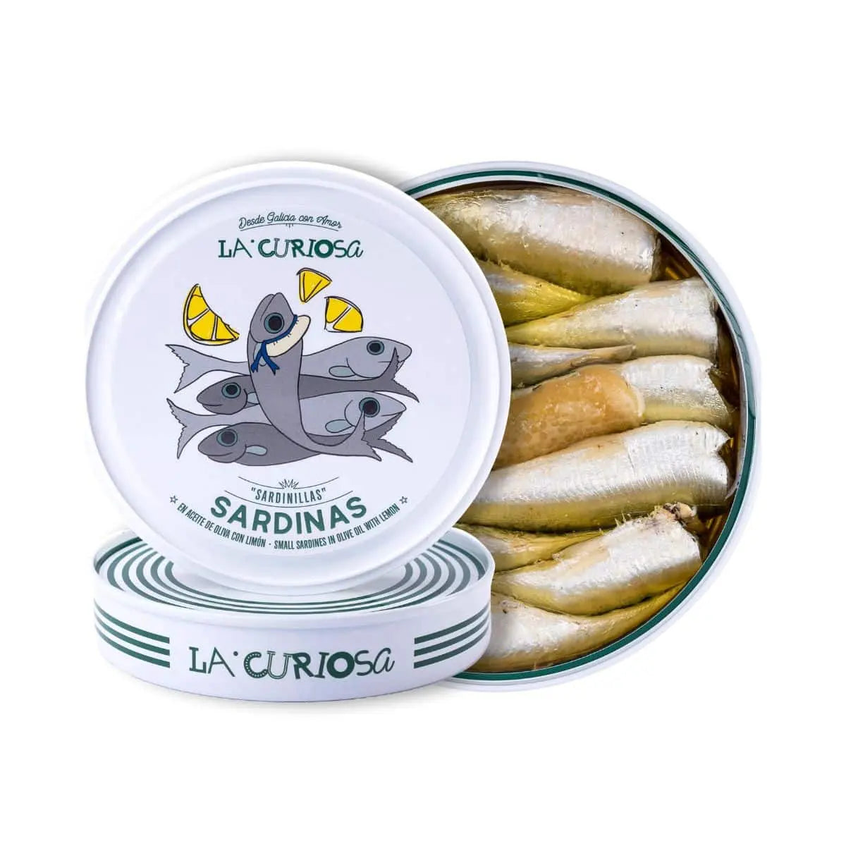 Sardinillas con limón Conservas La Curiosa