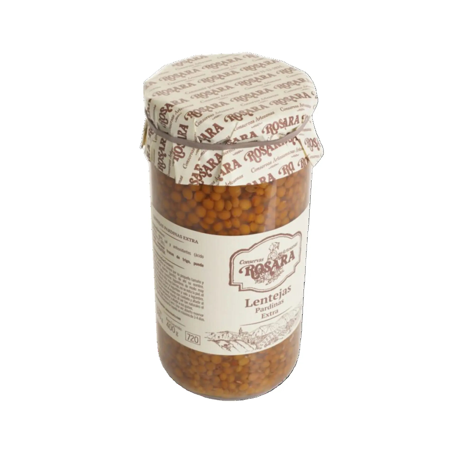 Lentejas Pardinas Conservas Rosara