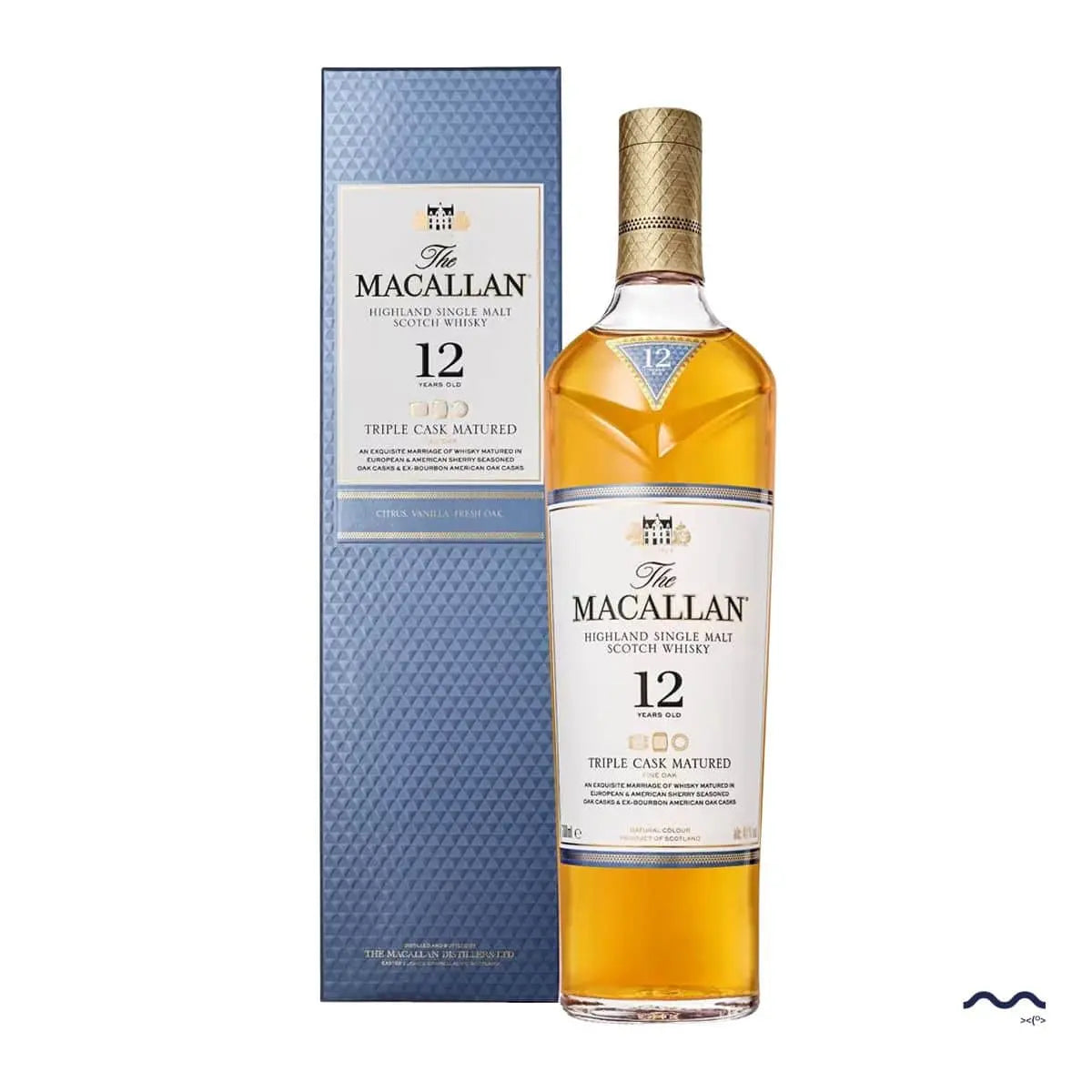 Whisky escocés The Macallan 12 años Triple Cask single malt | THE MACALLAN