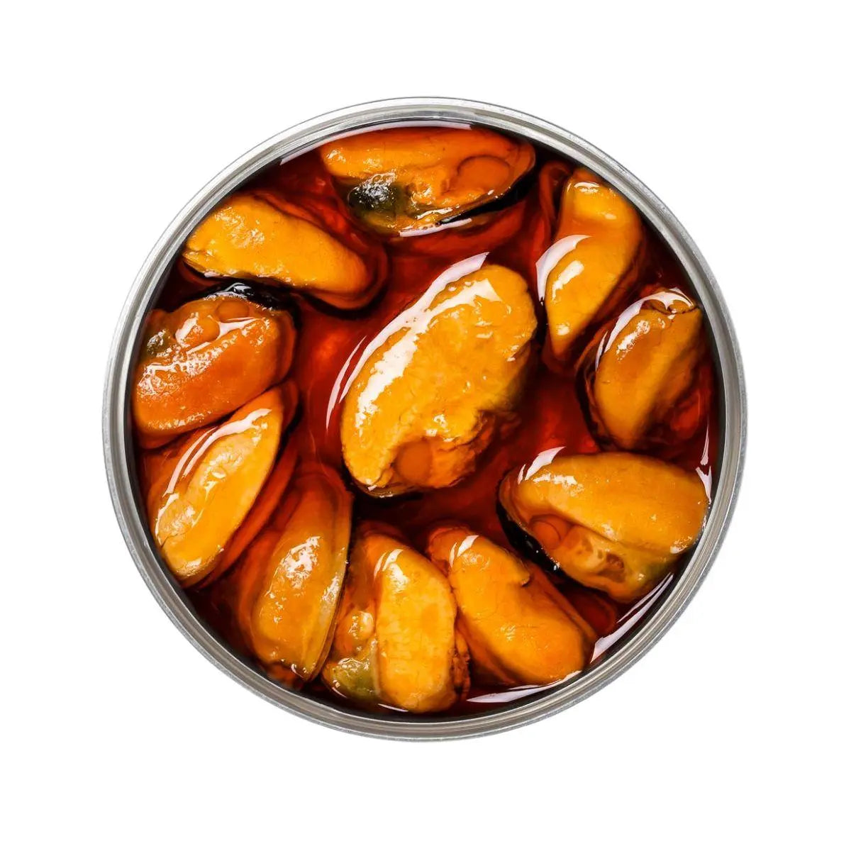 Mejillones fritos en escabeche 8/12 pzas Conservas Evama