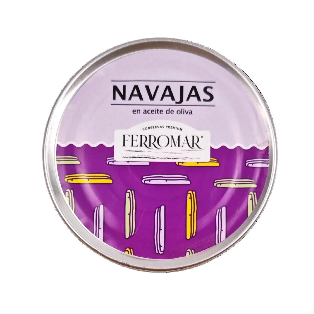 Navajas en aceite de oliva Conservas FerroMar