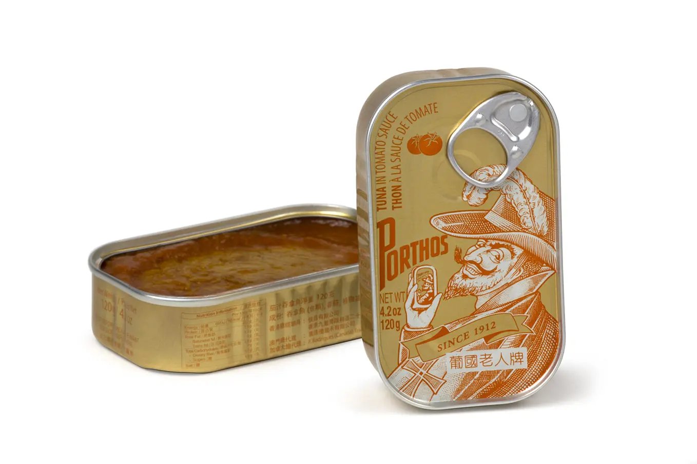 Atún en salsa de tomate| Porthos Porthos Vintage