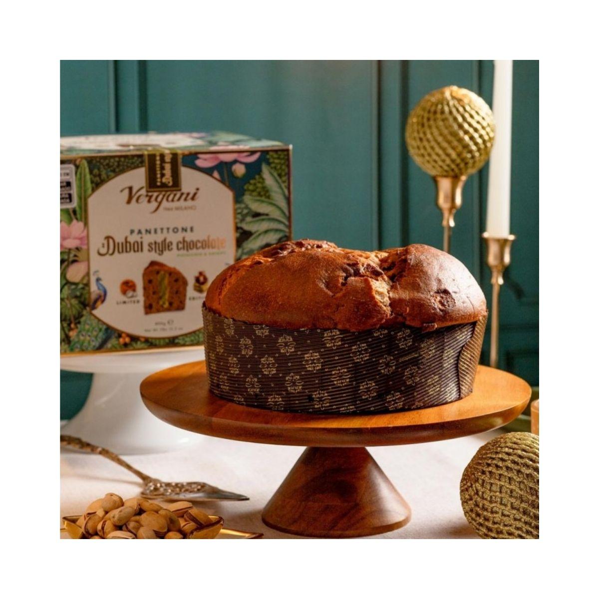 Pannetone Dubai Style Chocolate Edicion Limitada