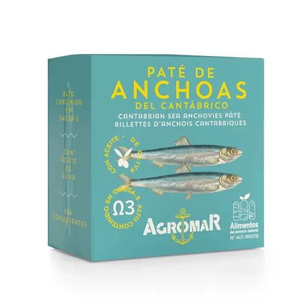 Paté de Anchoas Conservas Agromar