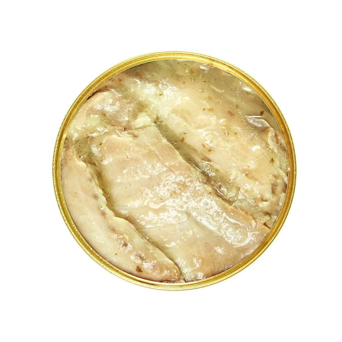 Lubina al albariño en salsa verde Conservas Los Peperetes