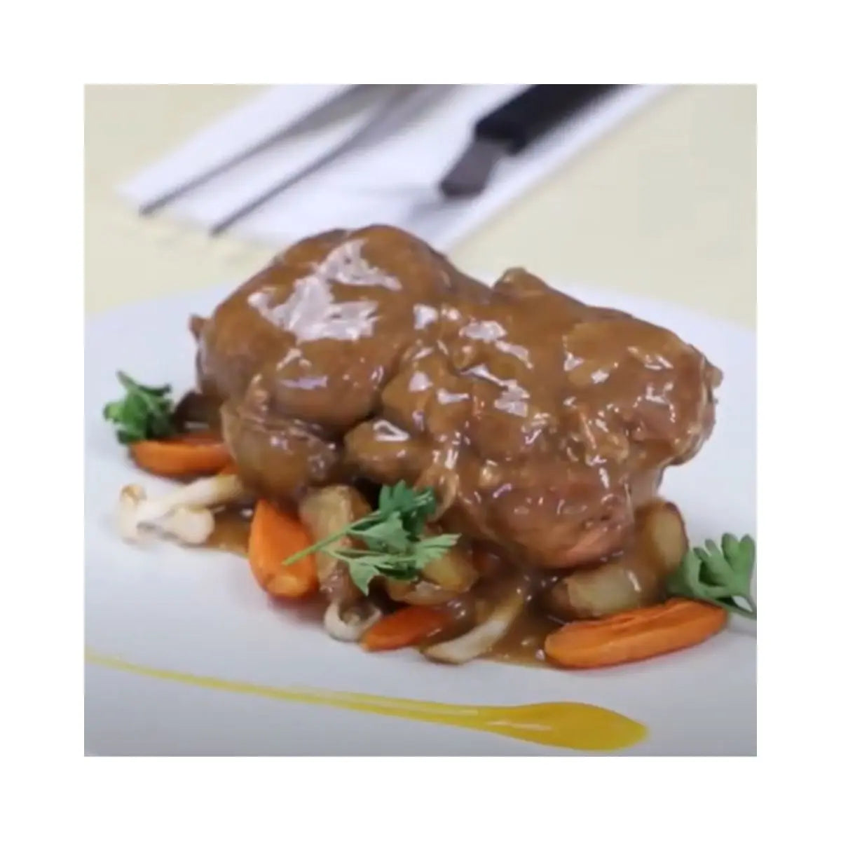 Perdiz Estofada a la Toledana La Abuela Candida emplatada