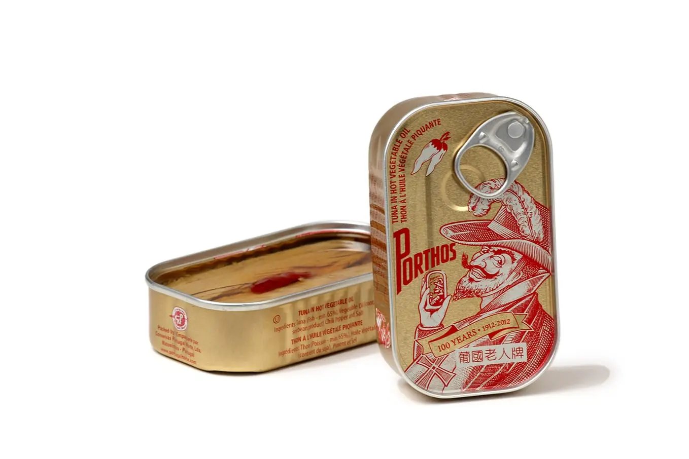 Atún en aceite vegetal picante | Porthos Porthos Vintage