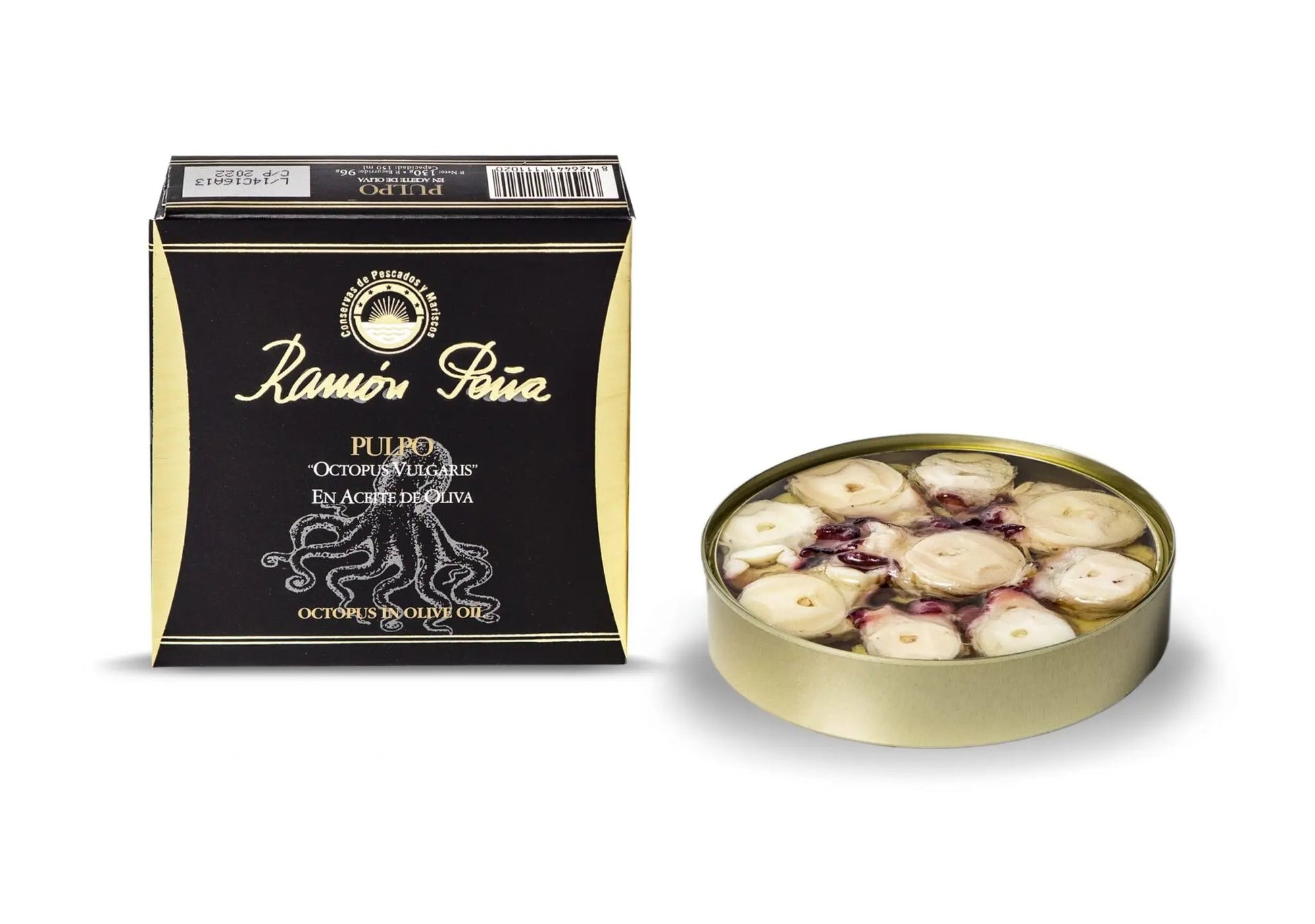 Pulpo gallego en aceite de oliva |  Ramón Peña Conservas Ramón Peña