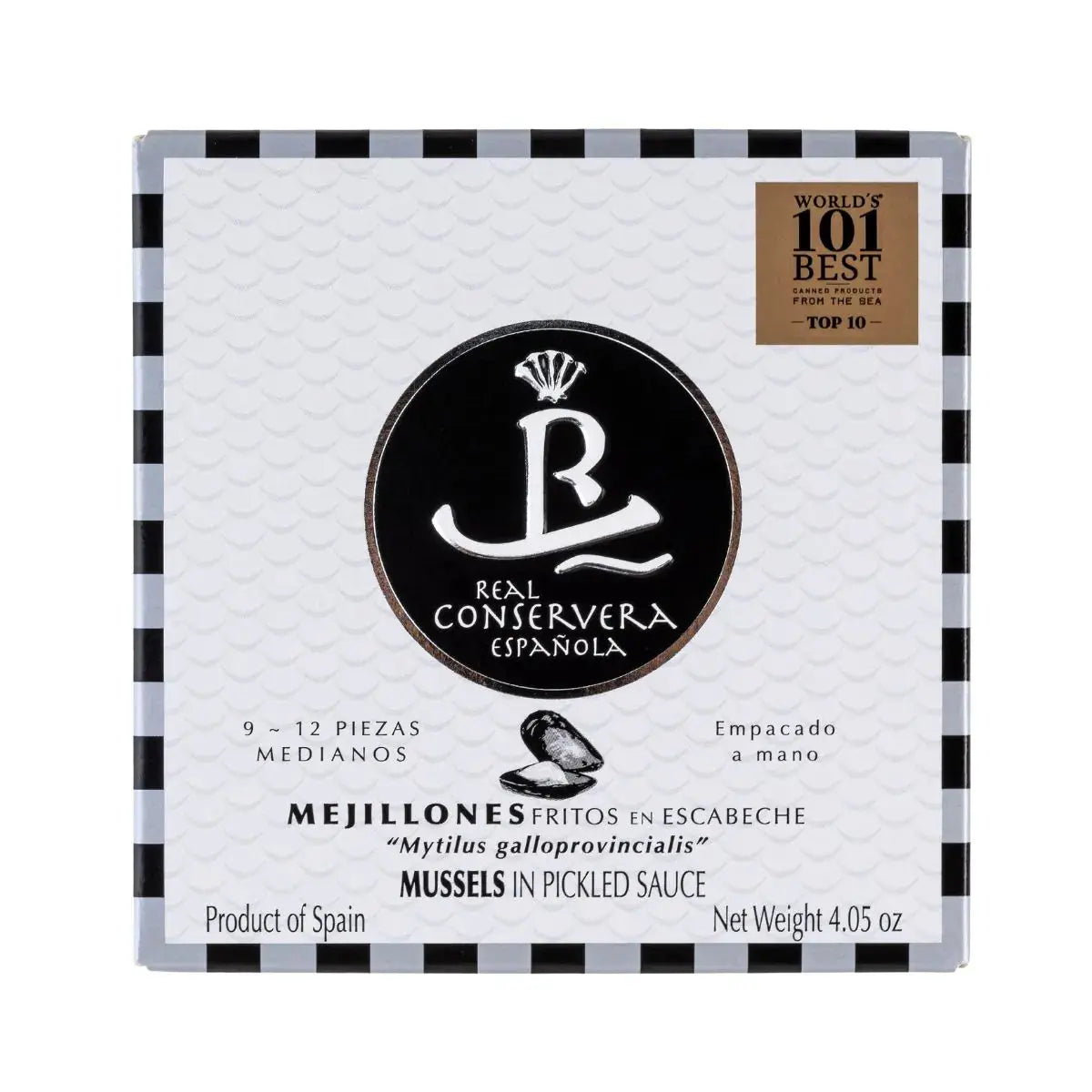 Mejillons medianos 9/12 piezas Real Conservera Española