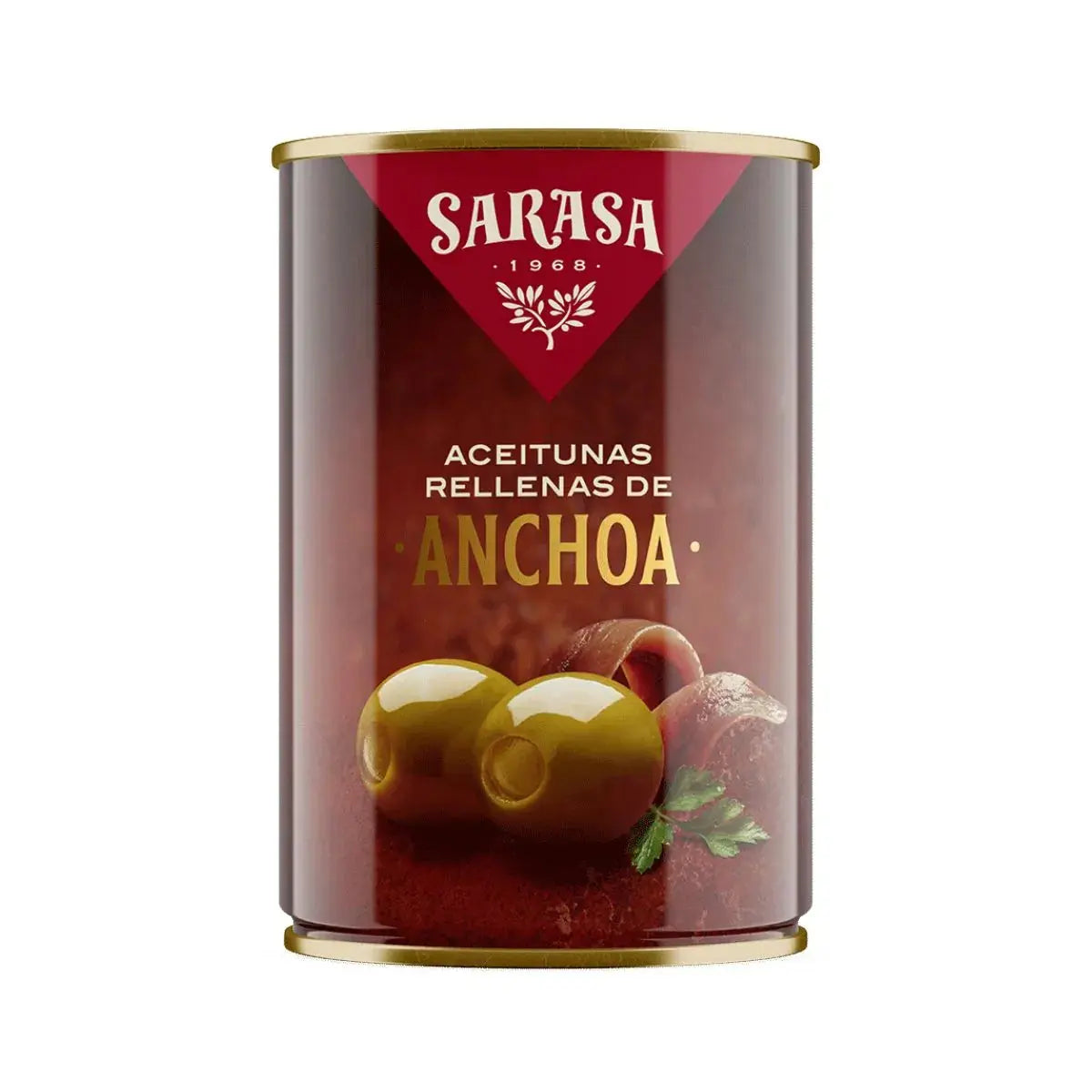 Aceitunas Rellenas de Anchoa Sarasa