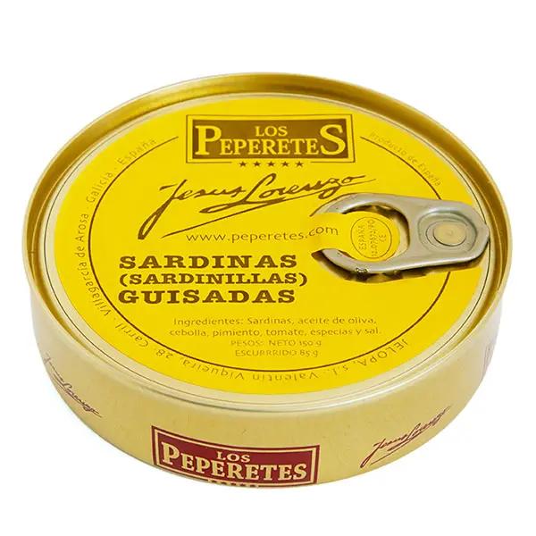 Sardinas Guisadas | Los Peperetes Conservas Los Peperetes